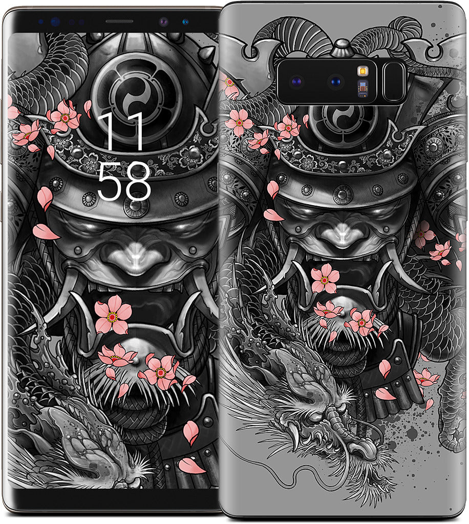 Samurai Dragon Samsung Skin