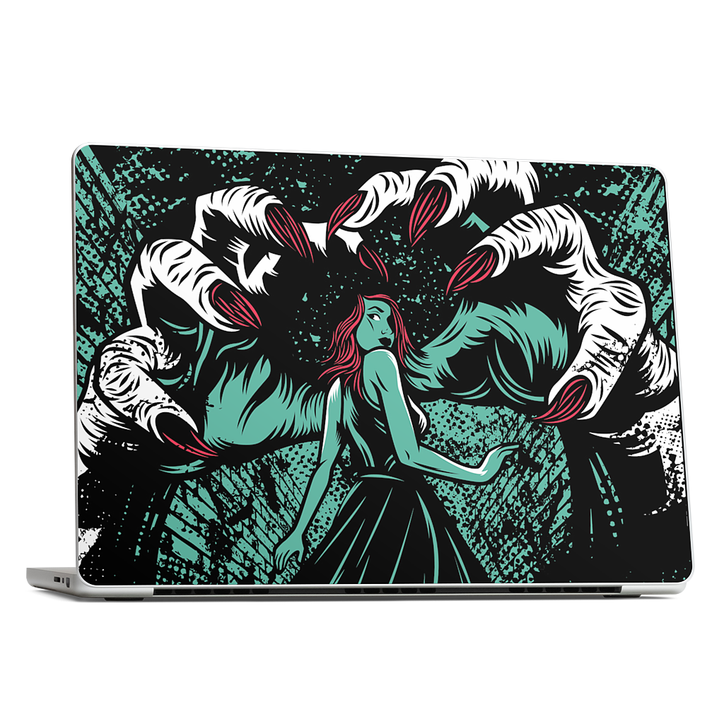 Molly vs The Zombie MacBook Skin