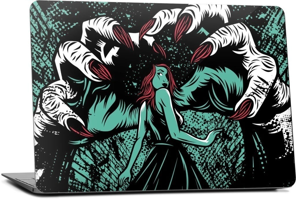 Molly vs The Zombie MacBook Skin