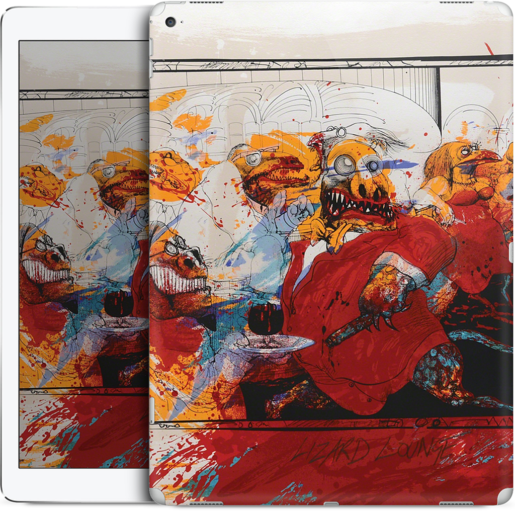 Lizard Lounge iPad Skin