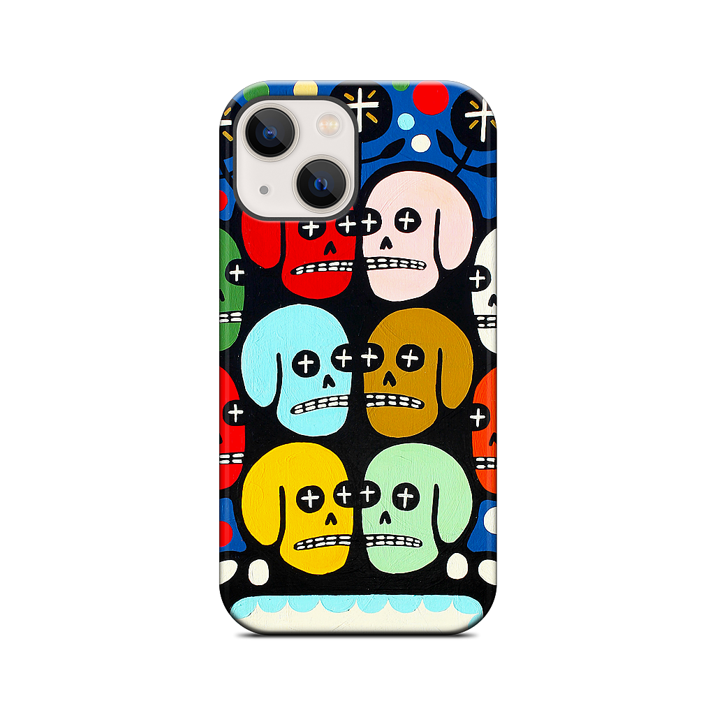 The Many Colors Of Death iPhone Case
