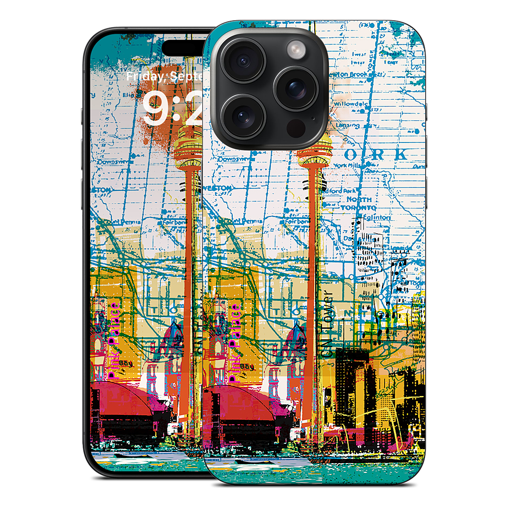Toronto Skyline iPhone Skin