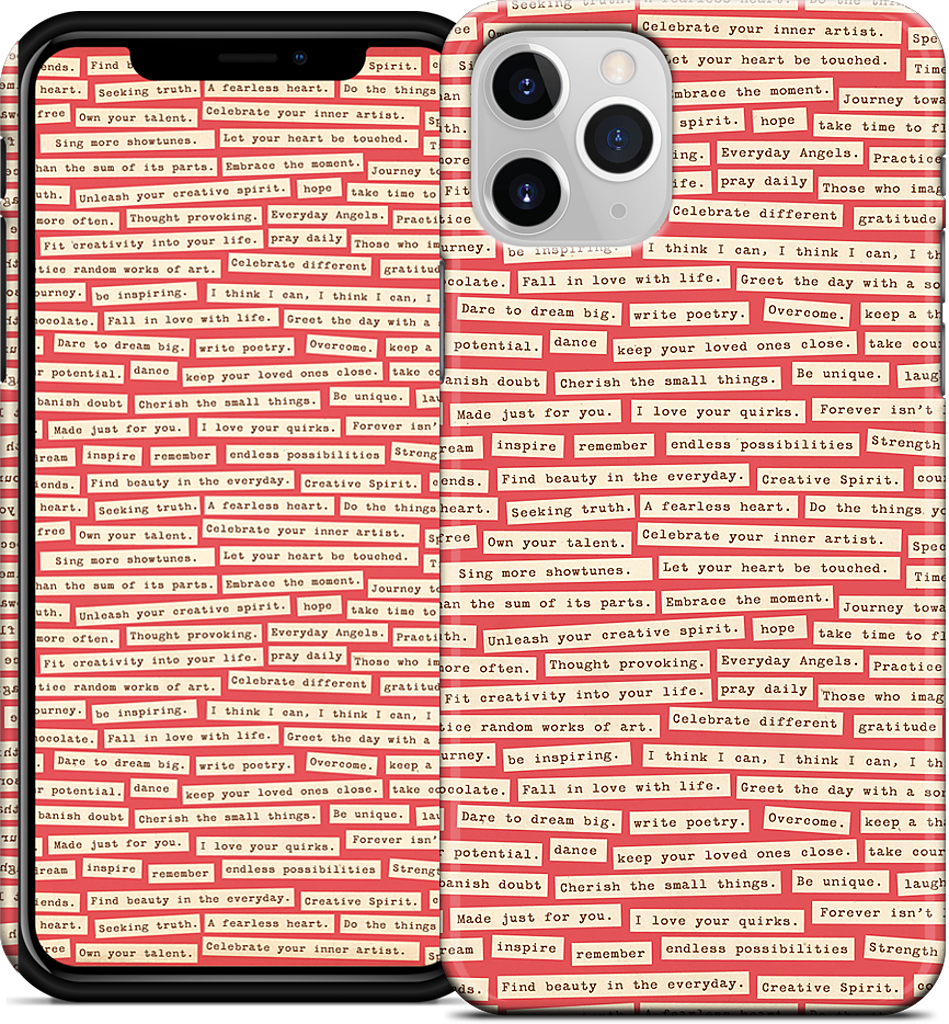 Happy Thoughts iPhone Case