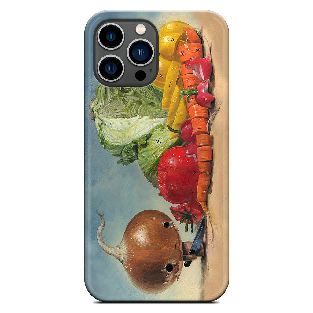 Slice and Dice iPhone Case