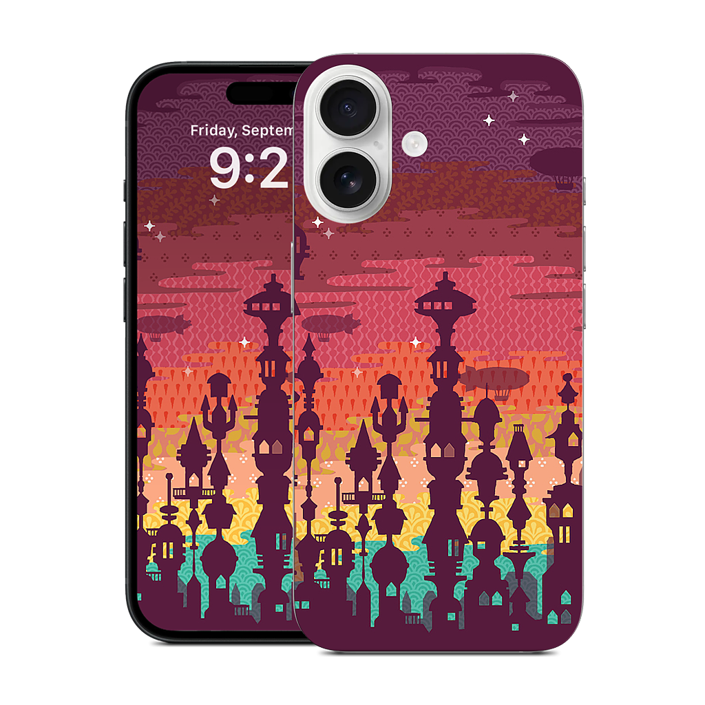 Meet Me After Sunset iPhone Skin
