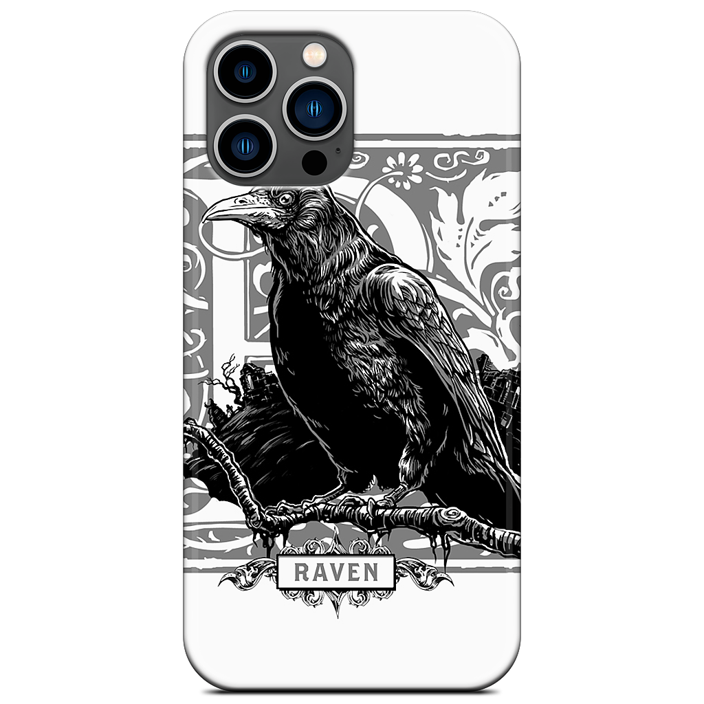 R Is For Raven iPhone Case