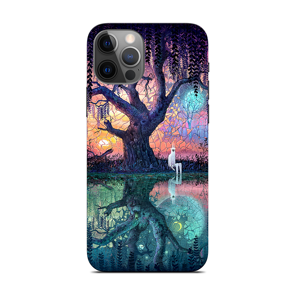 On the Banks of Broken Worlds iPhone Skin