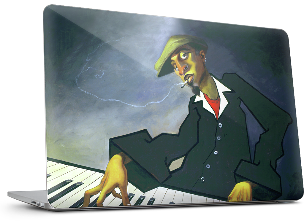 Piano Man II MacBook Skin