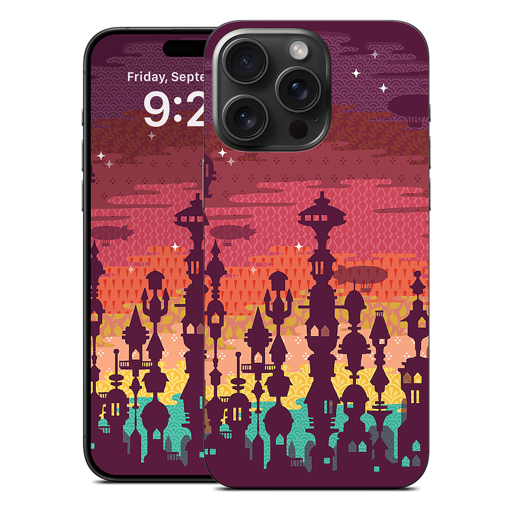 Meet Me After Sunset iPhone Skin