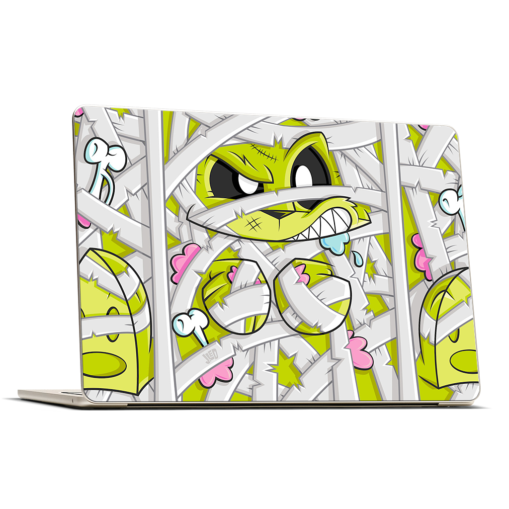 Mummy Bunny MacBook Skin