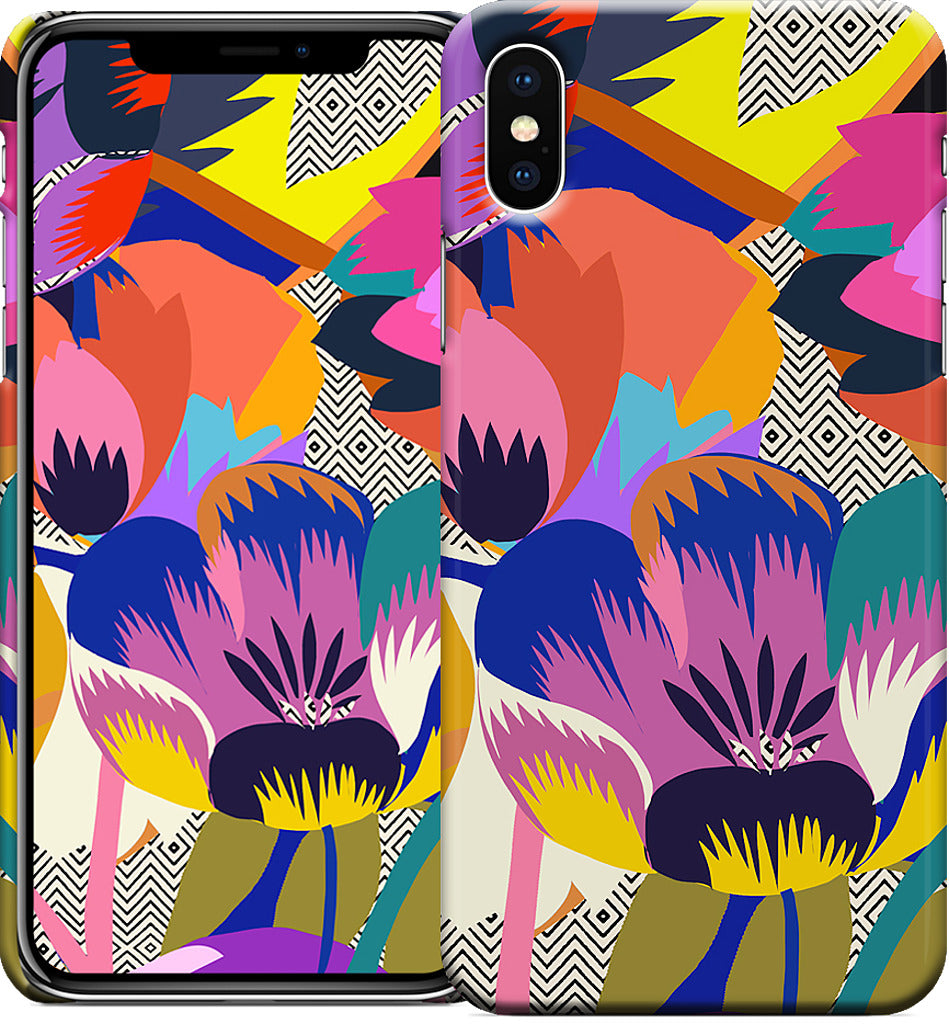 Among the Spring Flowers iPhone Case