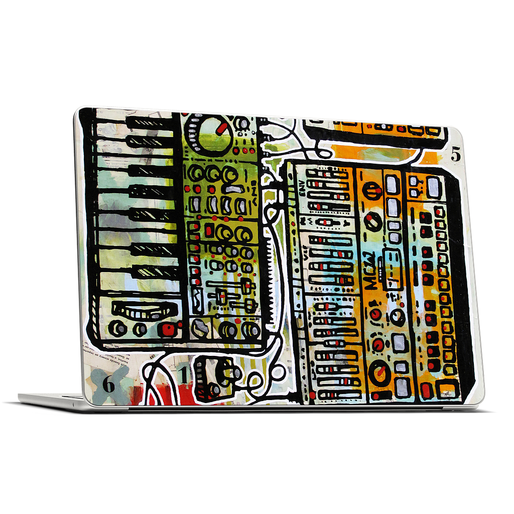 Control Voltages MacBook Skin
