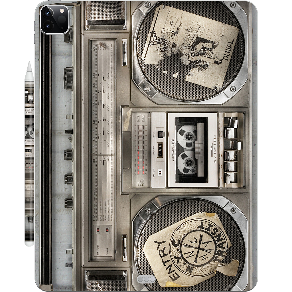Boombox II iPad Skin