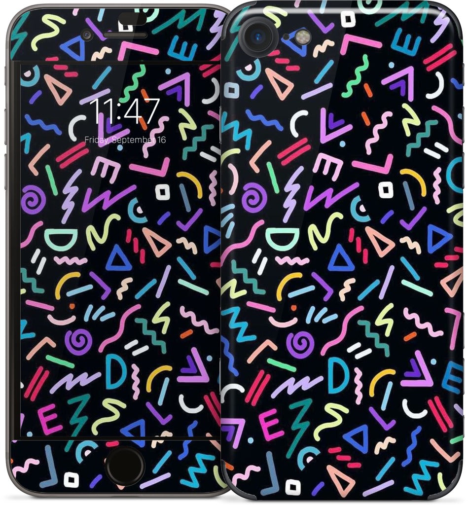 Neon iPhone Skin