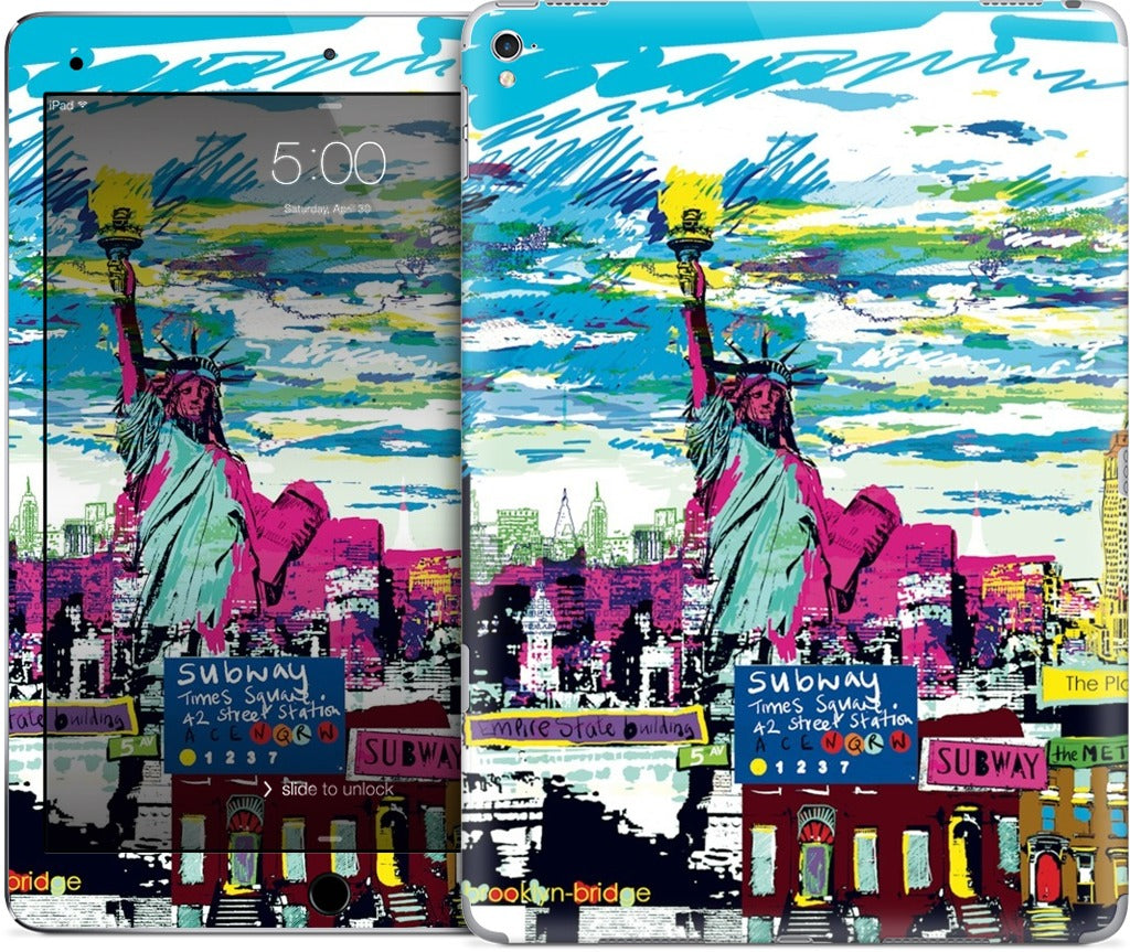 New York Skyline iPad Skin