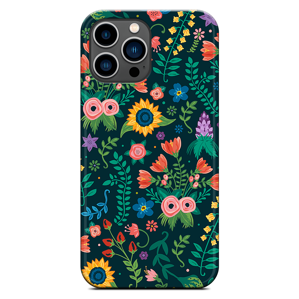 Floral Heart iPhone Case