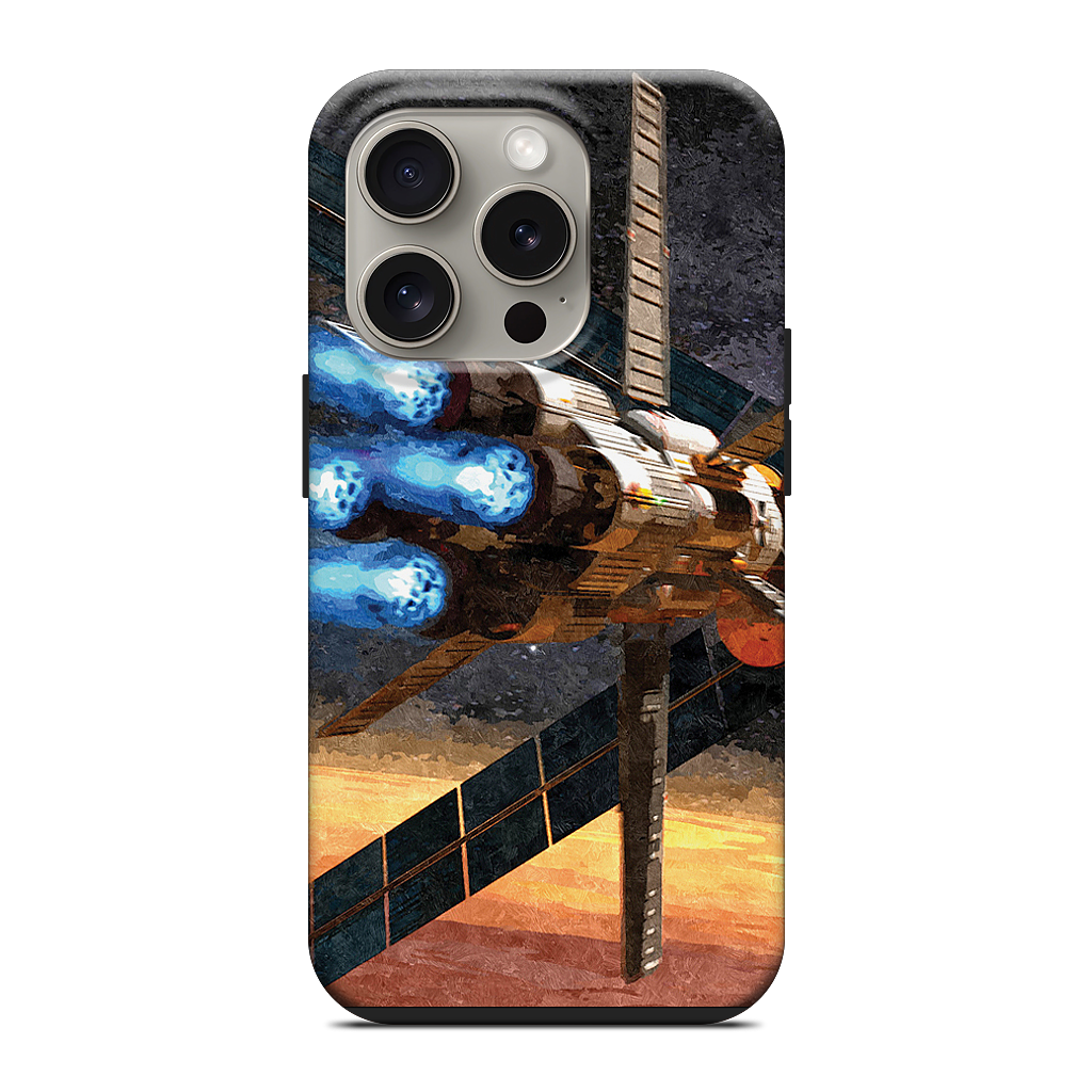 Mars Orbit iPhone Case