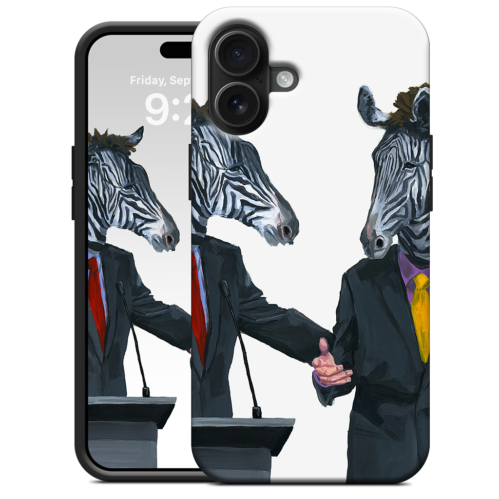Education, The Commerce And Let's See... iPhone Case