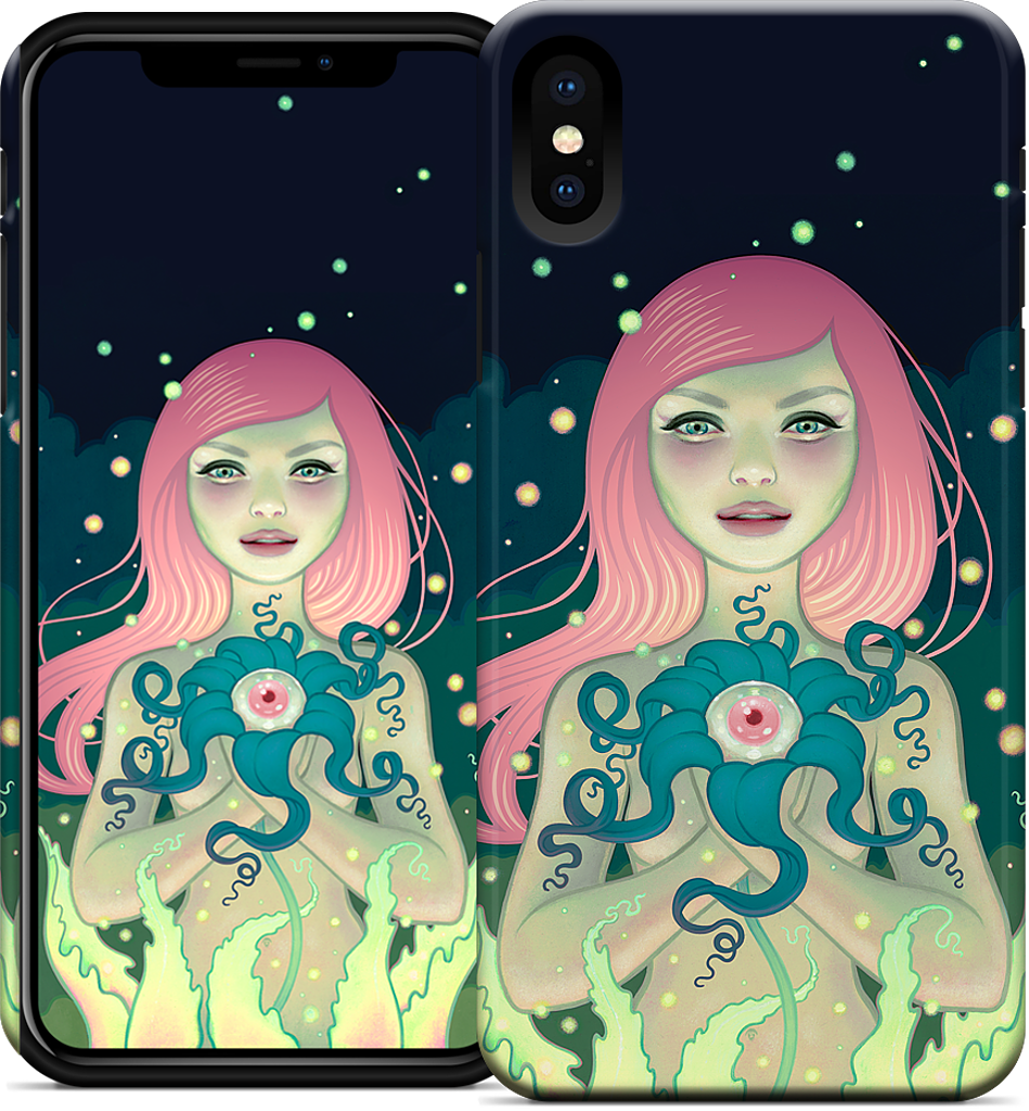 Midnight Bloom iPhone Case