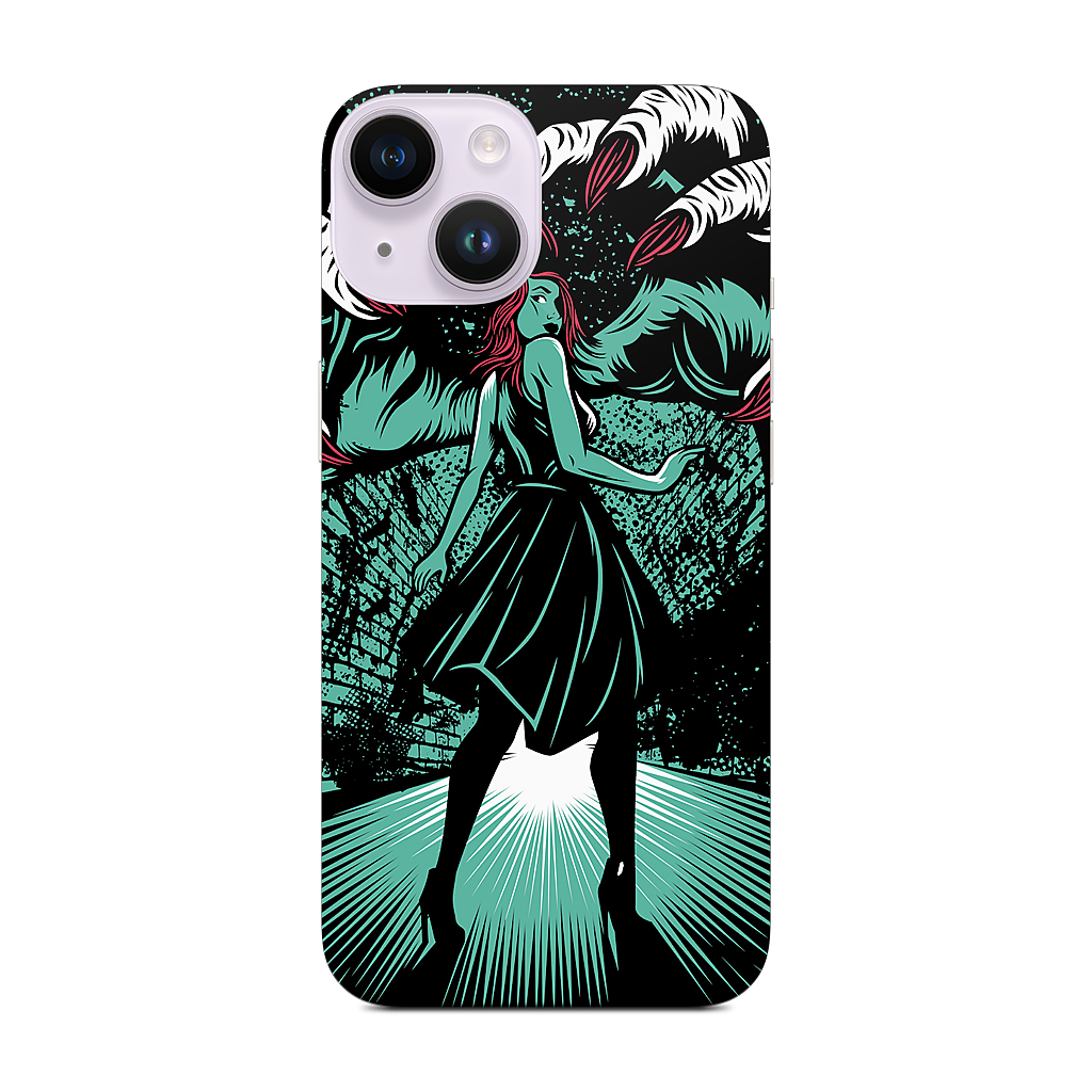 Molly vs The Zombie iPhone Skin