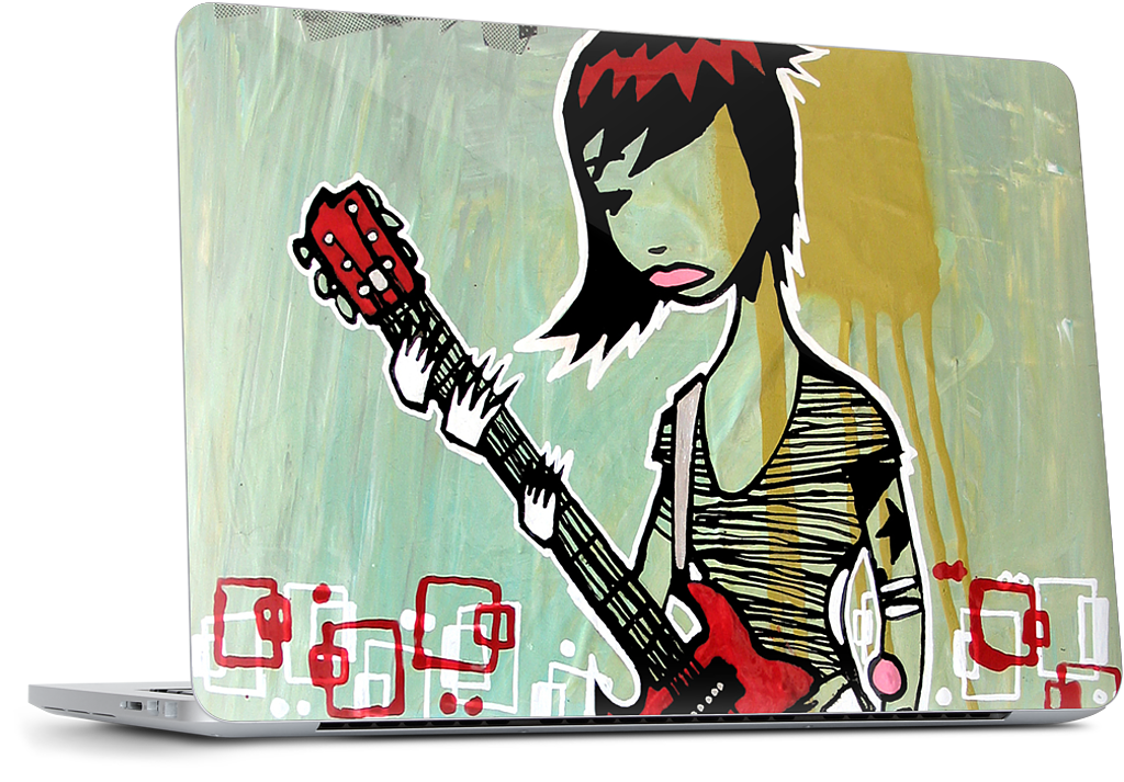Guitar Hero Dell Laptop Skin