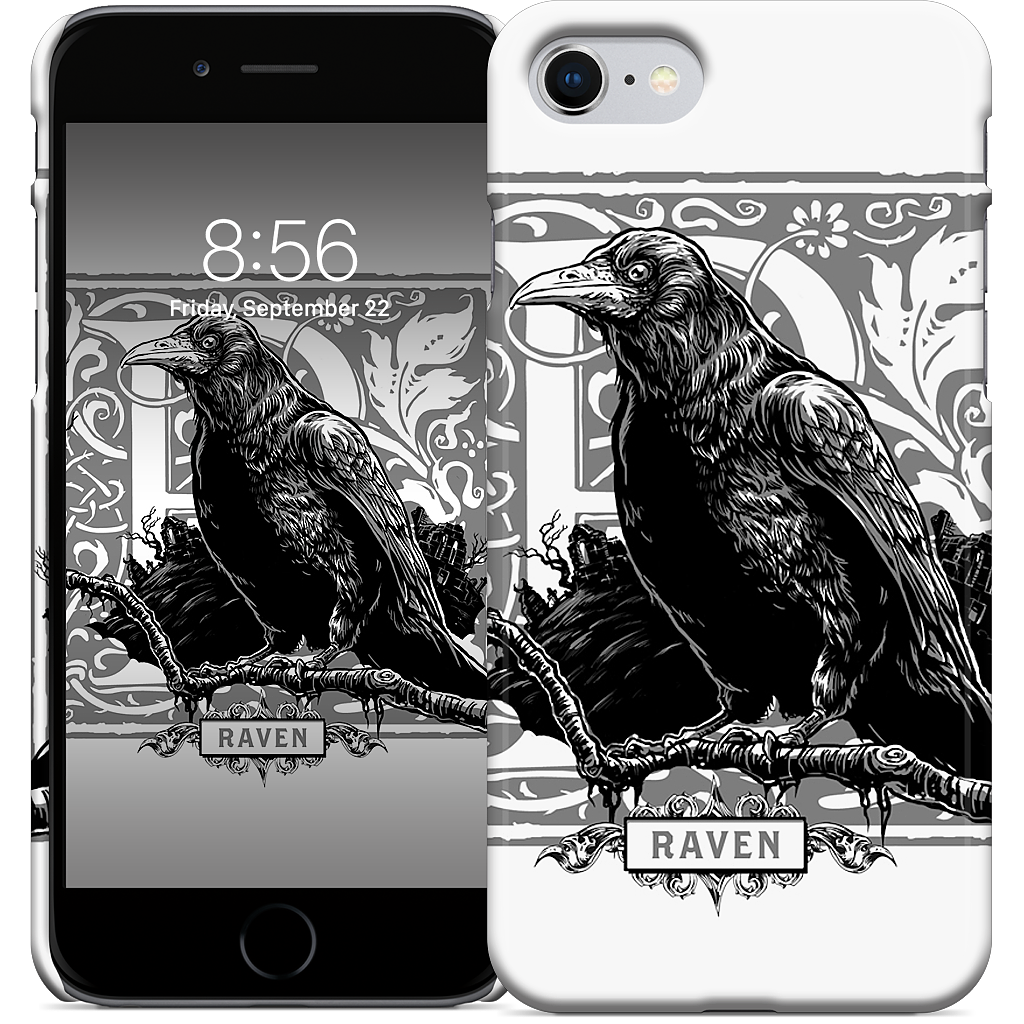 R Is For Raven iPhone Case
