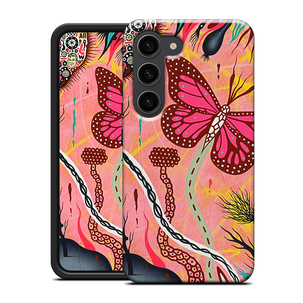 The Pink Opaque Samsung Case
