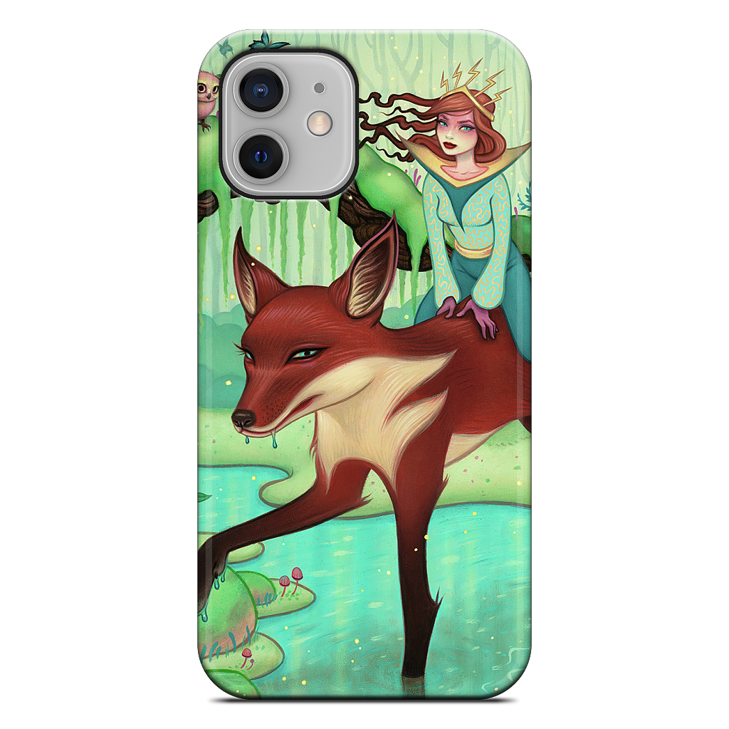 The Fox's Respite iPhone Case