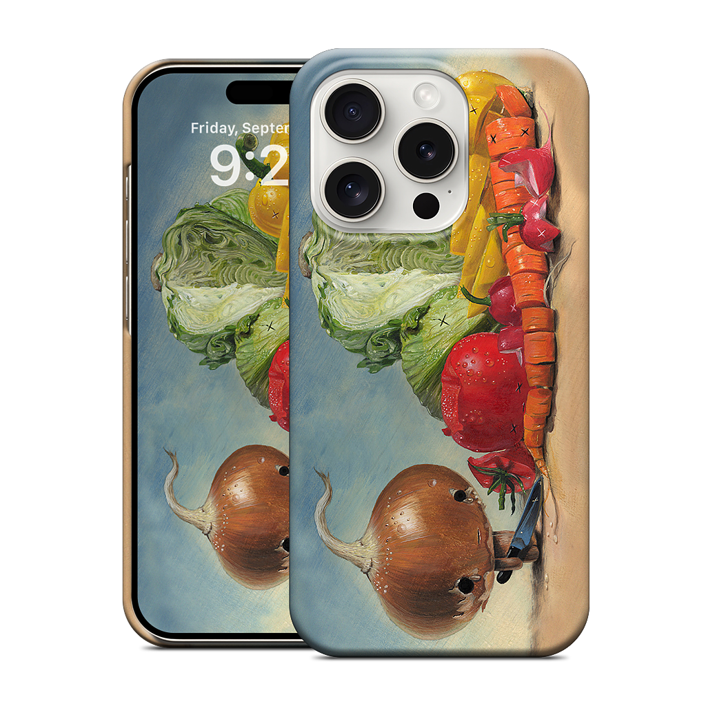 Slice and Dice iPhone Case