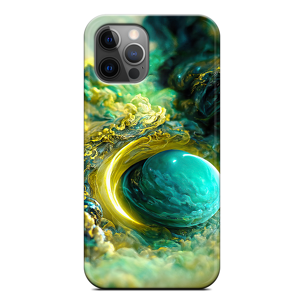 Planetary Accretion iPhone Case