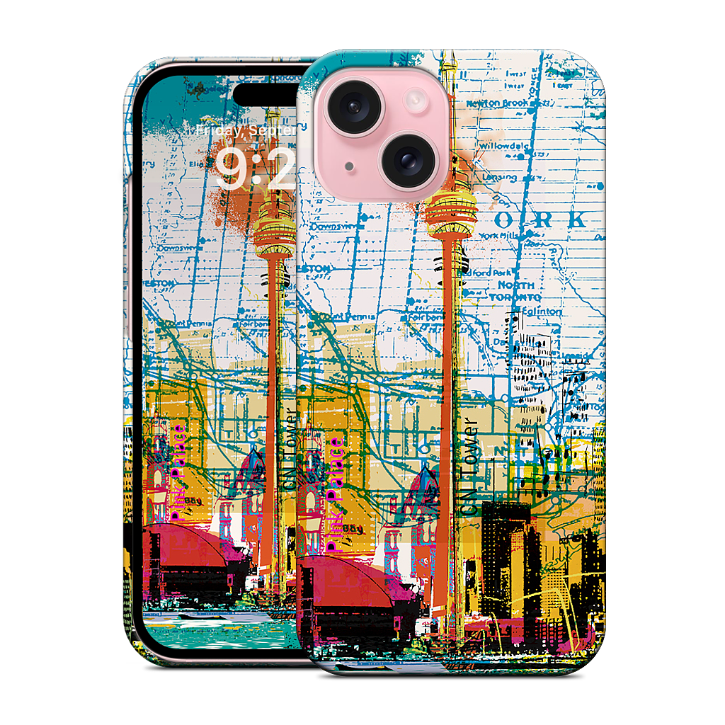 Toronto Skyline iPhone Case