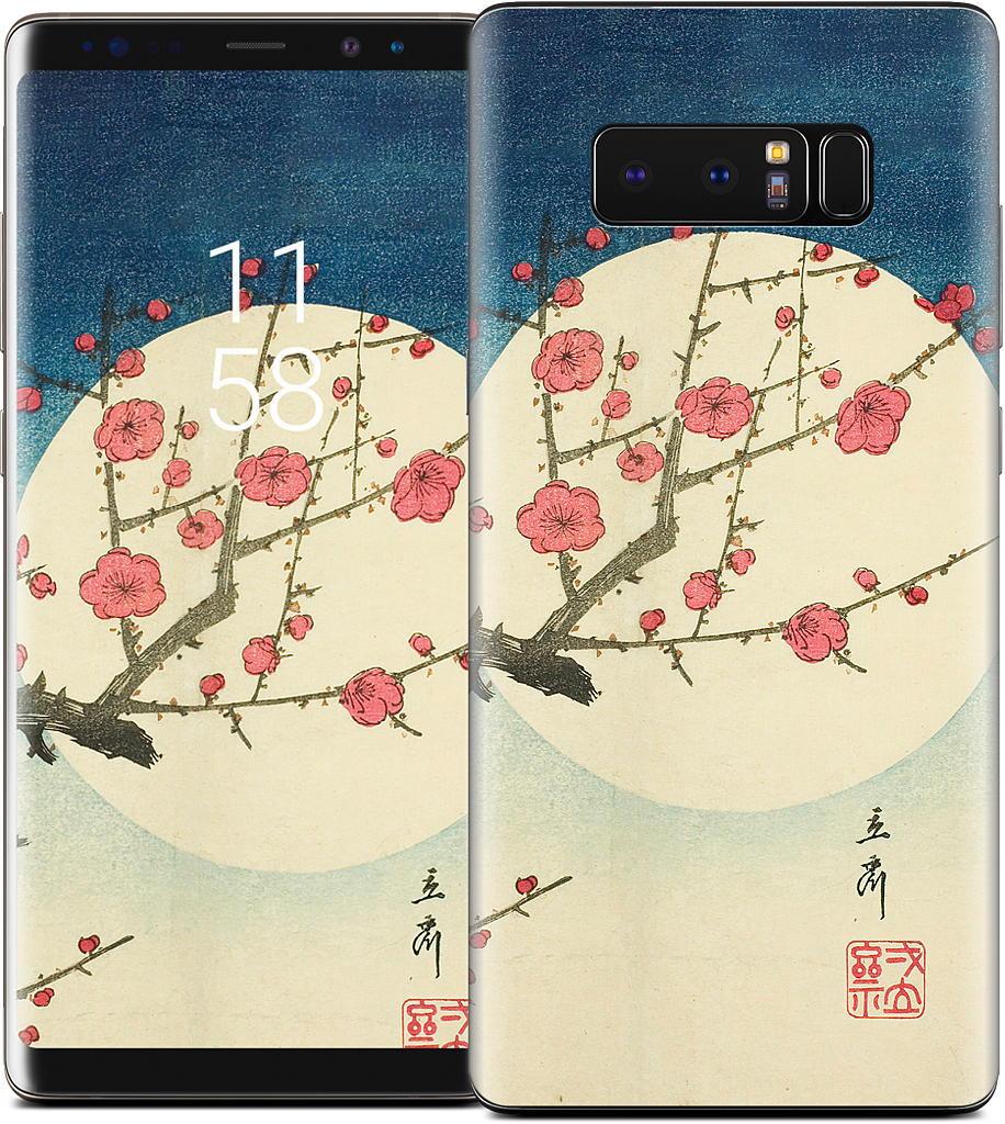 Red Plum Branch Samsung Skin