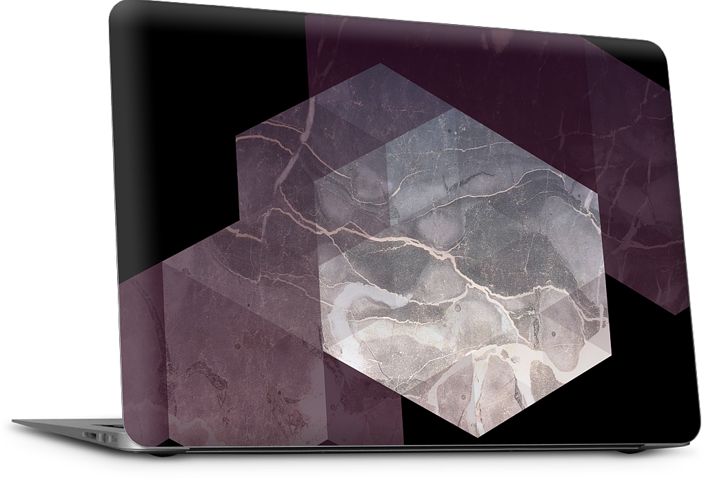 Marble Geometry MacBook Skin