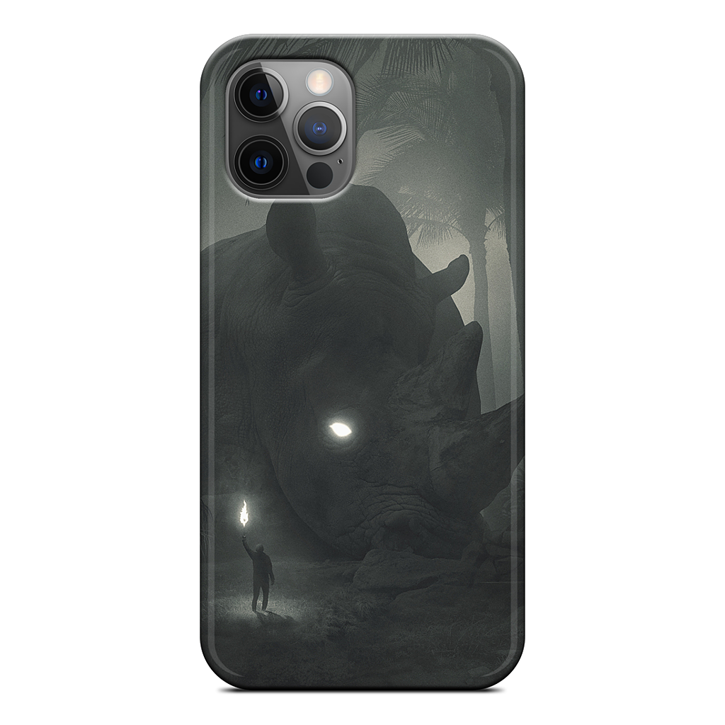 Face of Fear iPhone Case