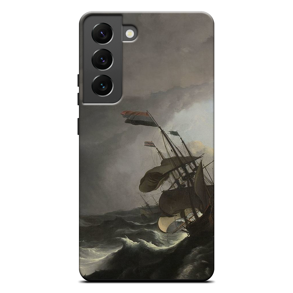 Warships During a Storm Samsung Case