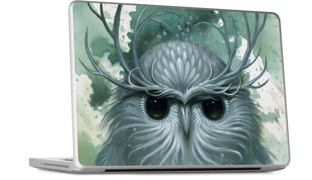 Snow Owl MacBook Skin