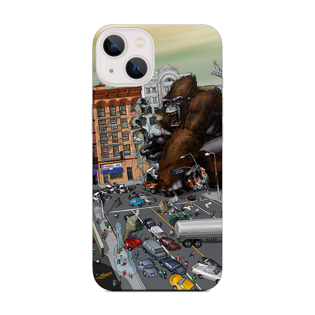 War Of The Monsters iPhone Skin