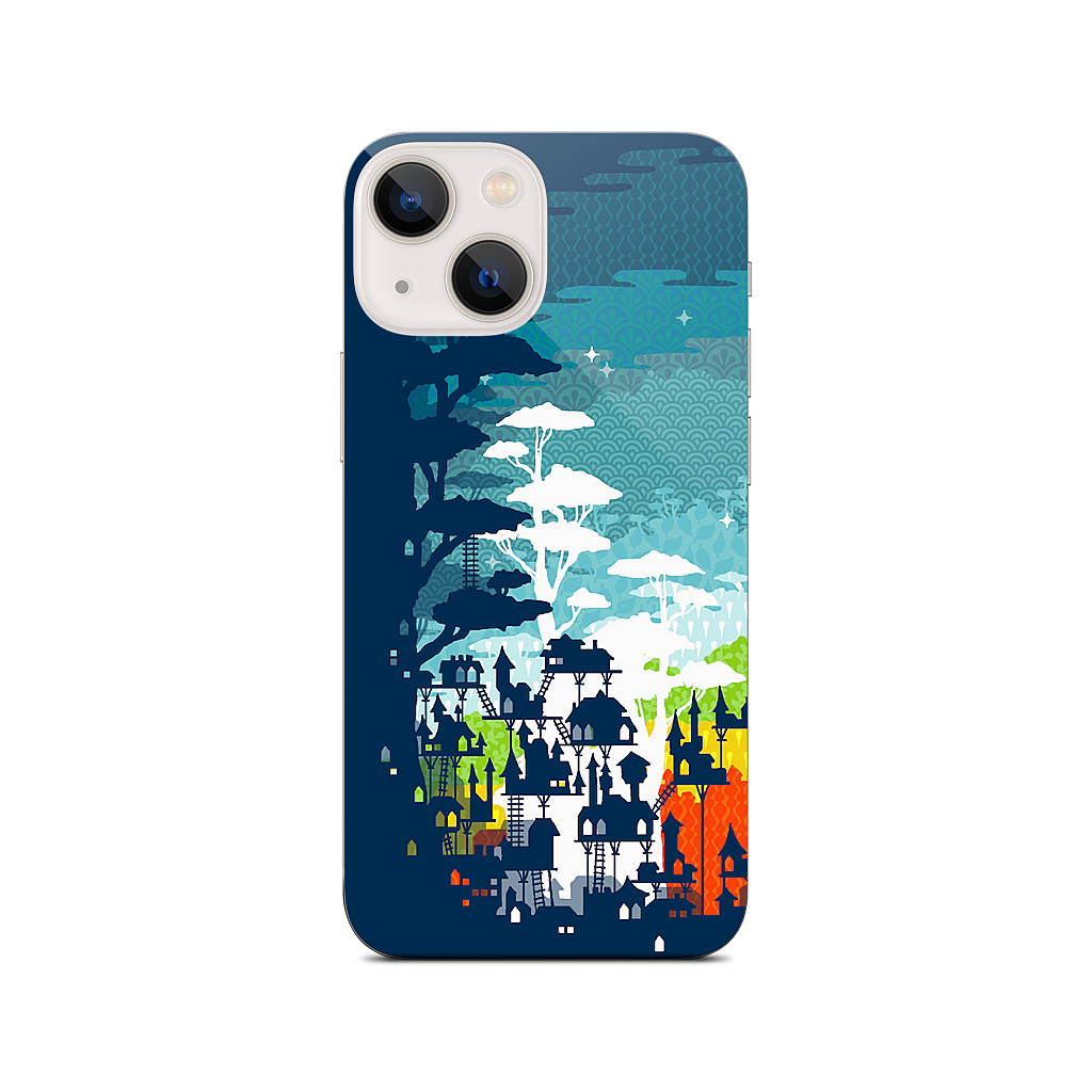 Rainforest City iPhone Skin