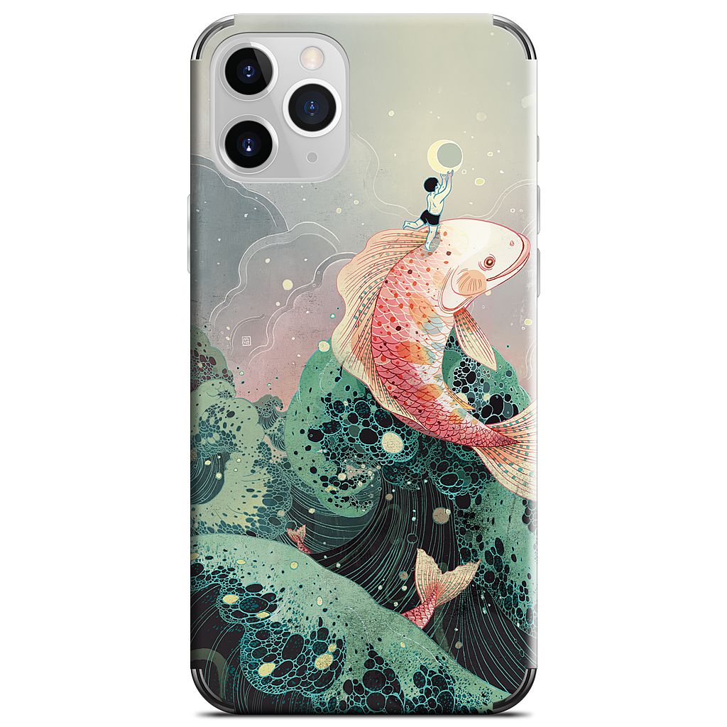 Mooncatcher iPhone Skin