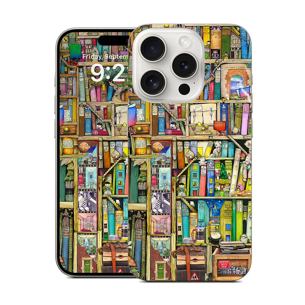 Bookshelf 2c iPhone Skin