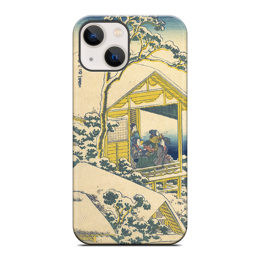Morning After the Snow at Koishikawa in Edo (Koishikawa yuki no ashita) iPhone Case
