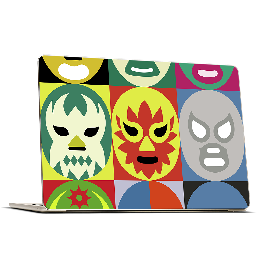 Lucha Libre MacBook Skin