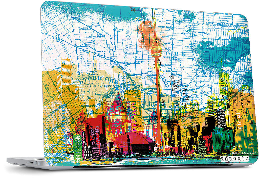 Toronto Skyline MacBook Skin