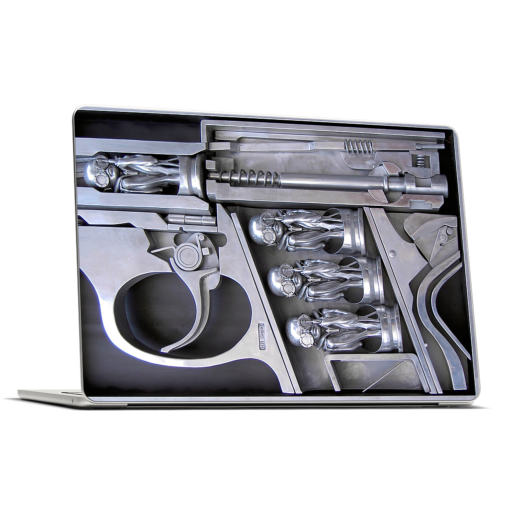 Birthmachine MacBook Skin