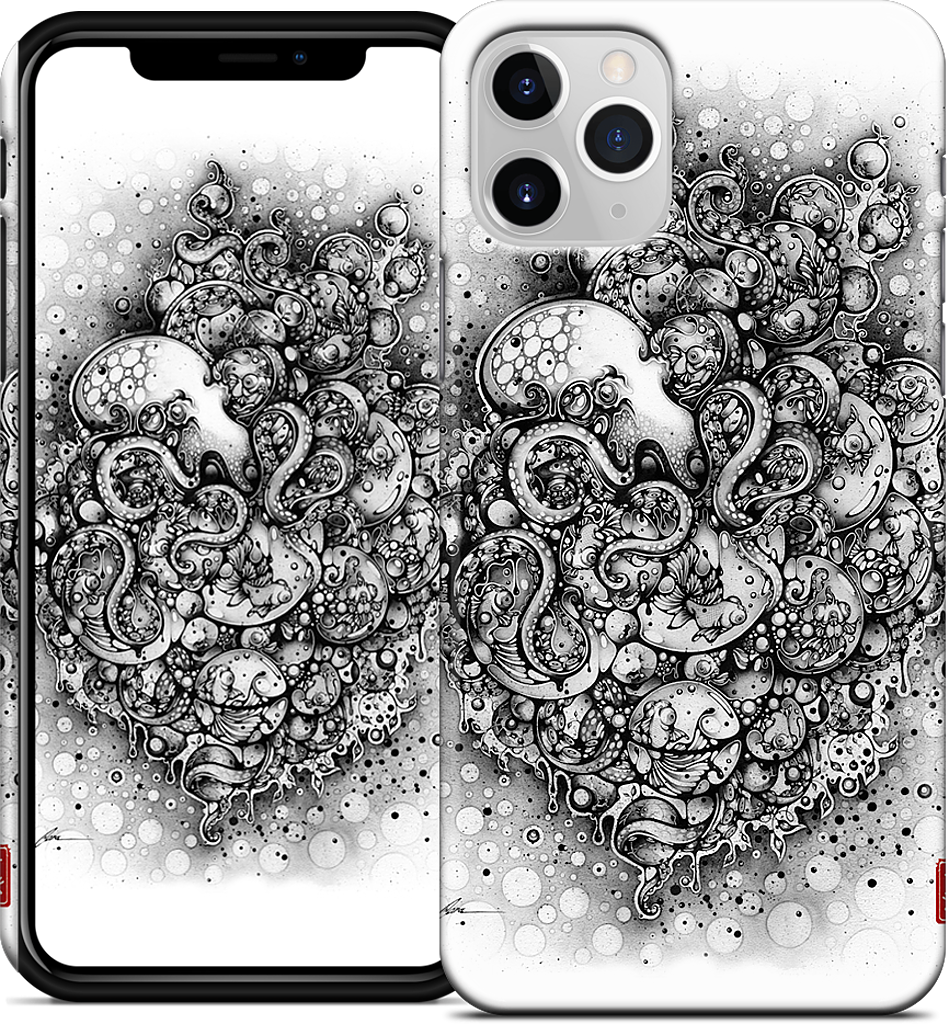 A Curious Embrace iPhone Case