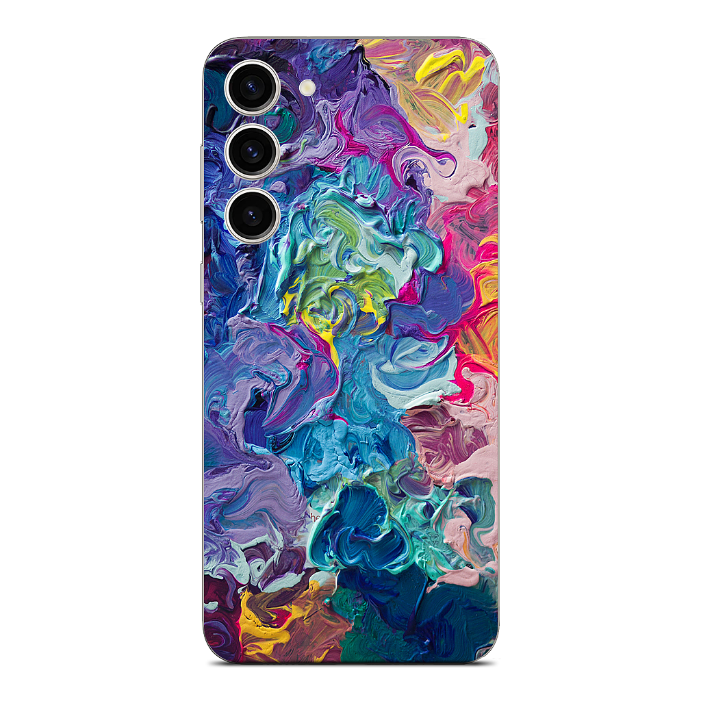 Rainbow Flow Abstract Samsung Skin