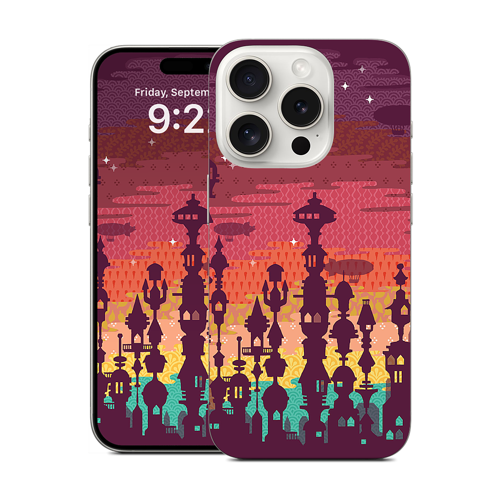 Meet Me After Sunset iPhone Skin