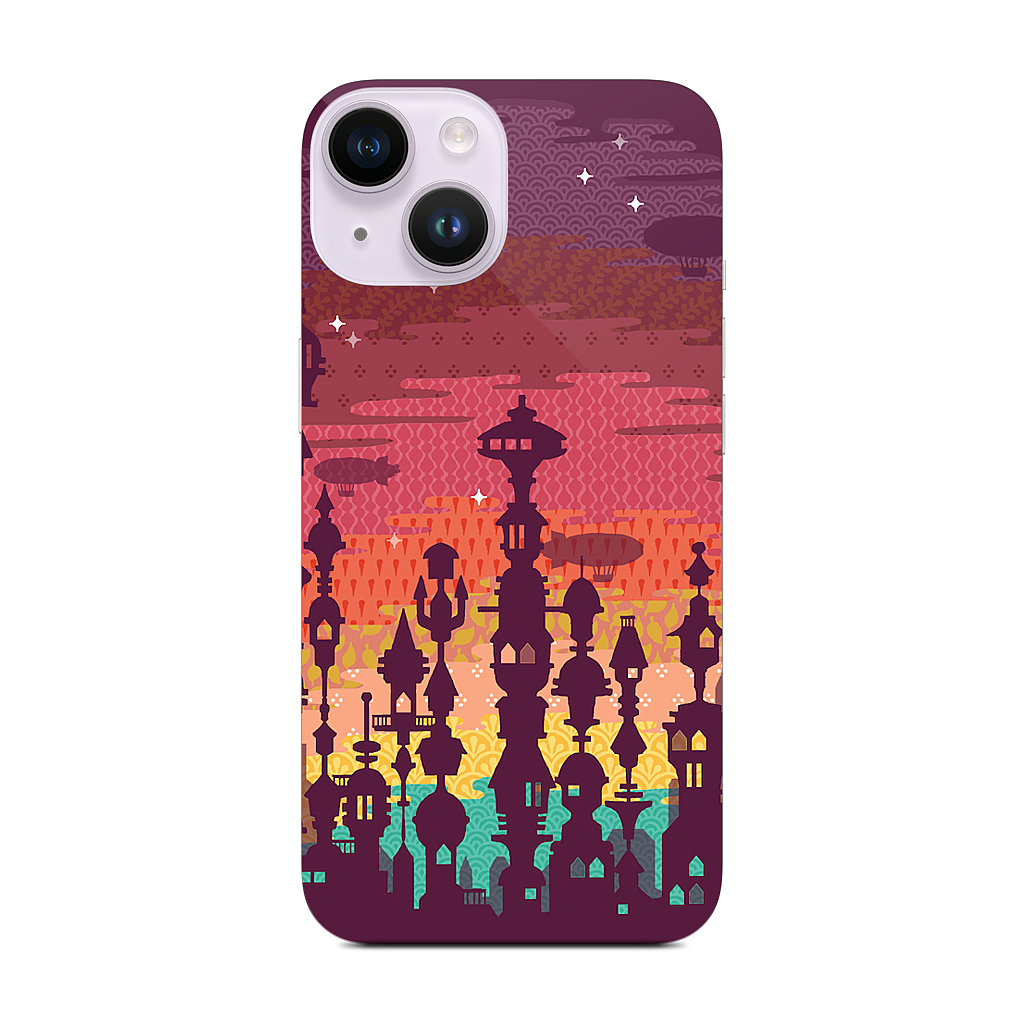 Meet Me After Sunset iPhone Skin