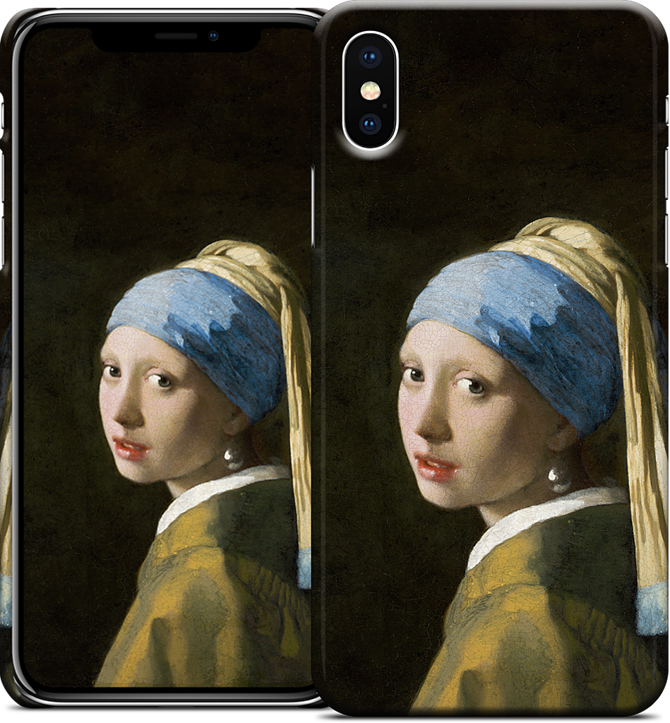 Girl with a Pearl Earring iPhone Case