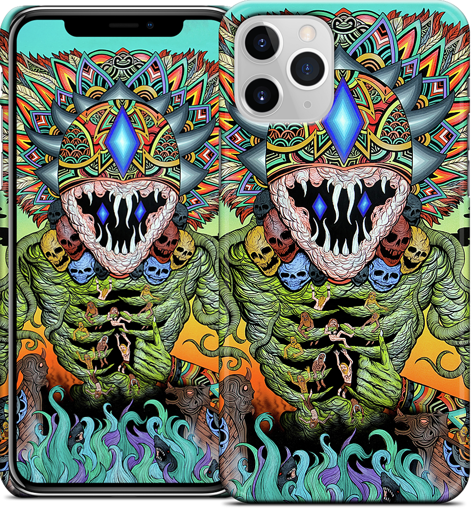 A Gleaming Destroyer iPhone Case